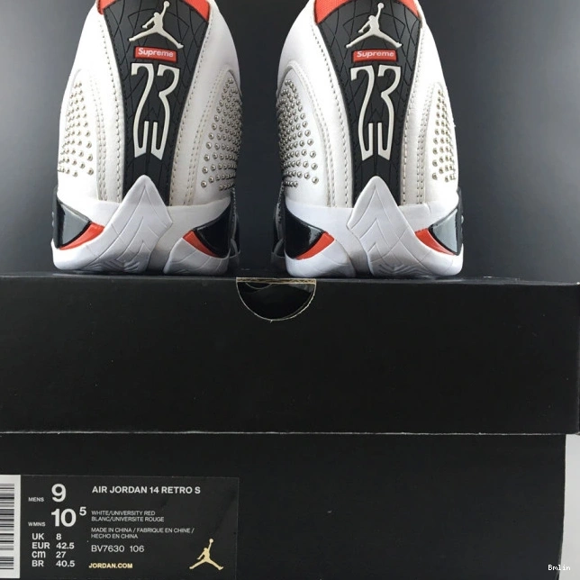 Bmlin Shoes Jordan White BV7630-106 14 Air Retro 0816